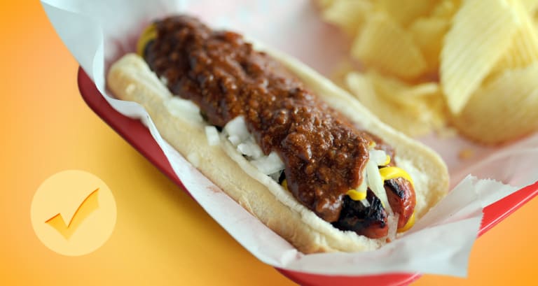 Free Stock Photo of A variety of gourmet hot dogs in a row