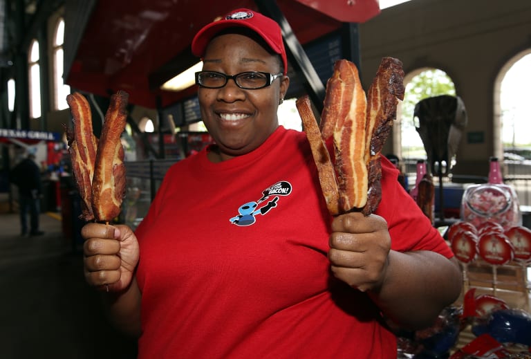 Check out the ballpark food menu for the Texas Rangers