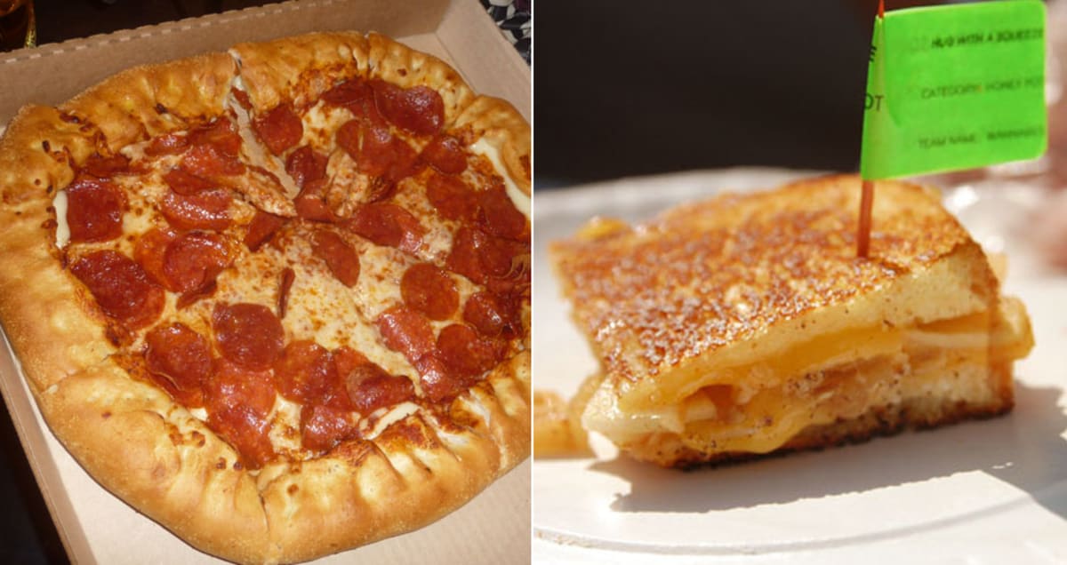 Pizza Hut Now Offers a Grilled Cheese-Stuffed Crust, and ...