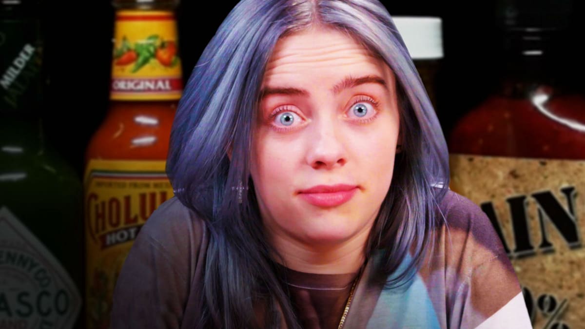 billie eilish hot ones interview