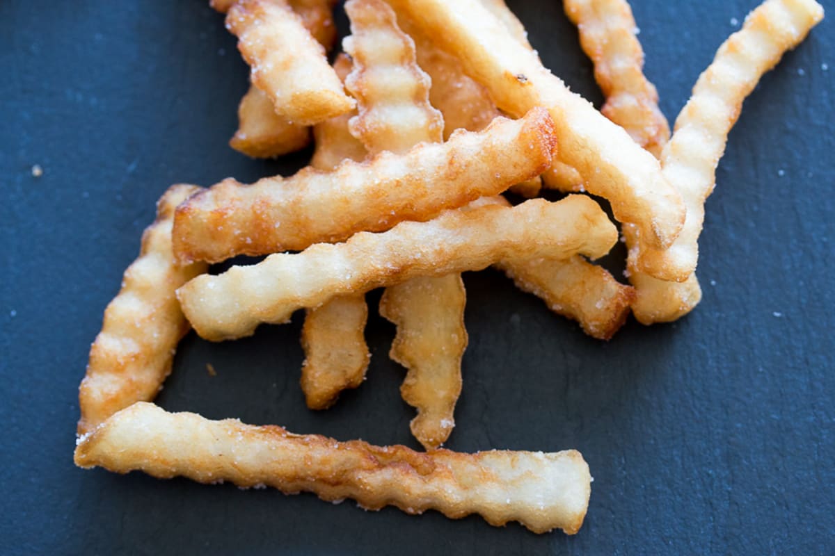 How Waffle Fries Cut