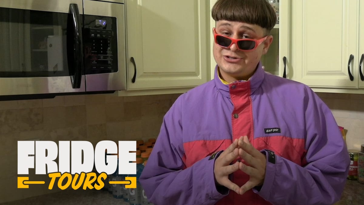Oliver Tree Shows Off His Kitchen Essentials | Fridge Tours | First We