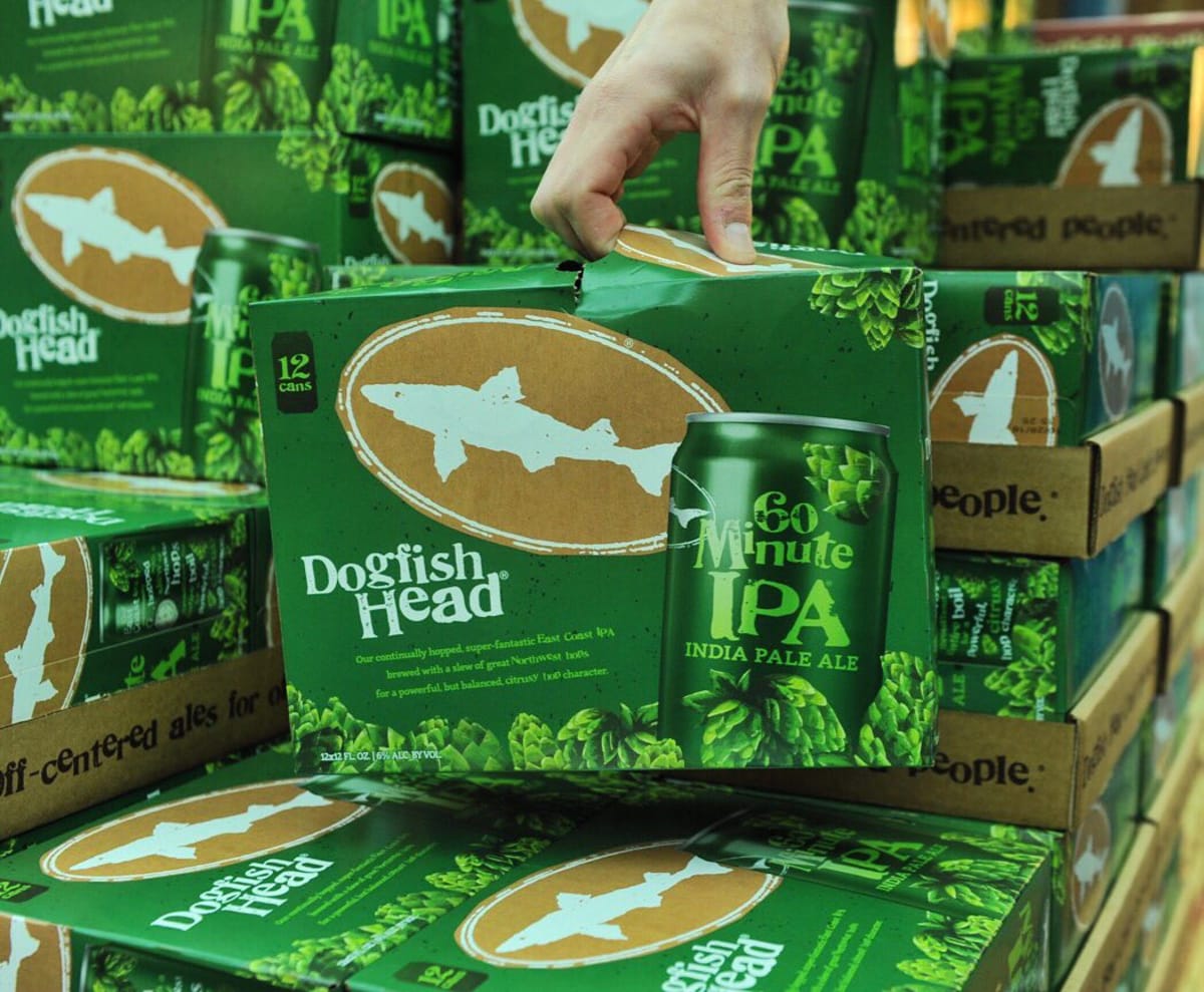 After 21 Years Dogfish Head Will Finally Release Its First Canned Beer First We Feast