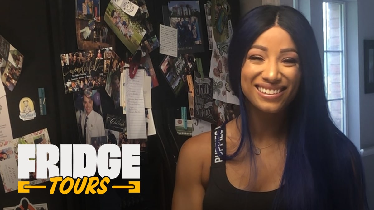 Watch WWE Superstar Sasha Banks Show Off Her Kitchen Essentials First