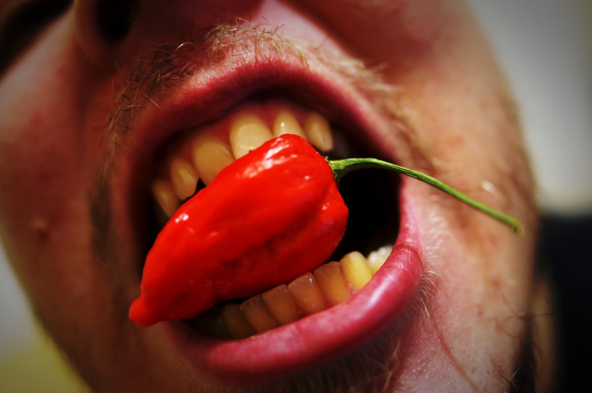 Ghost Peppers Are So Hot They Burned A Hole In This Dude S Esophagus First We Feast