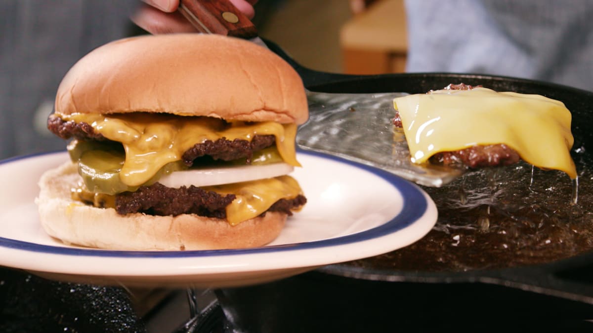 How To Cook A Deep Fried Burger First We Feast