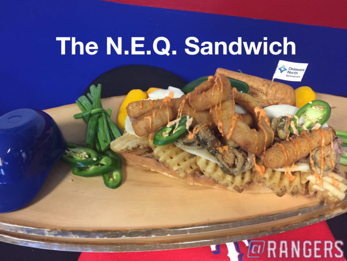 The Texas Rangers' Ballpark Food Is a Testament to American Gluttony