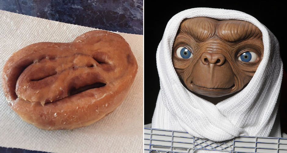 The Internet Is Freaking Out Over A Cinnamon Roll That Looks Like E T First We Feast