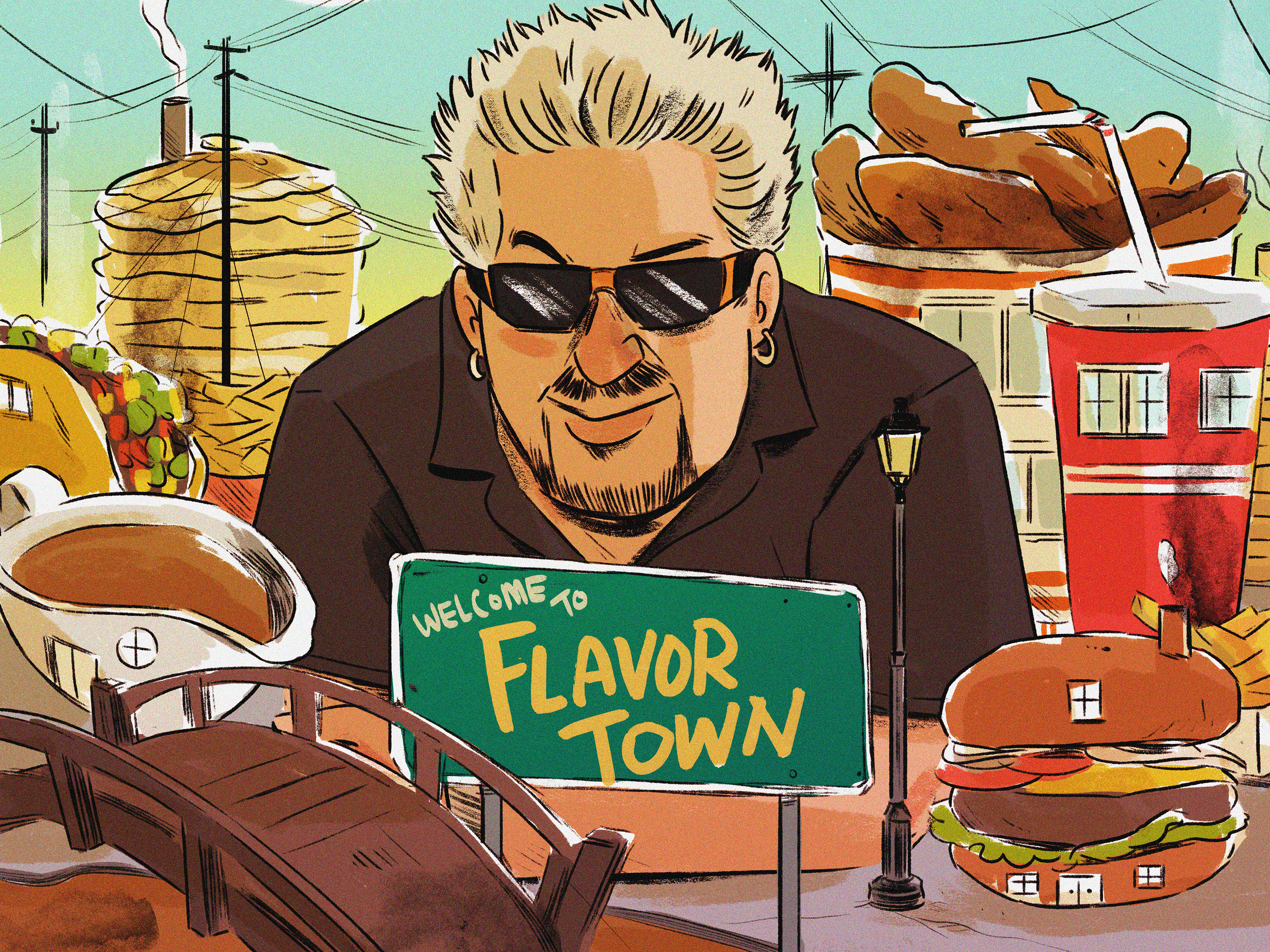 Guy Fieri Slang 101: How to Talk Like the Mayor of Flavortown | First We  Feast