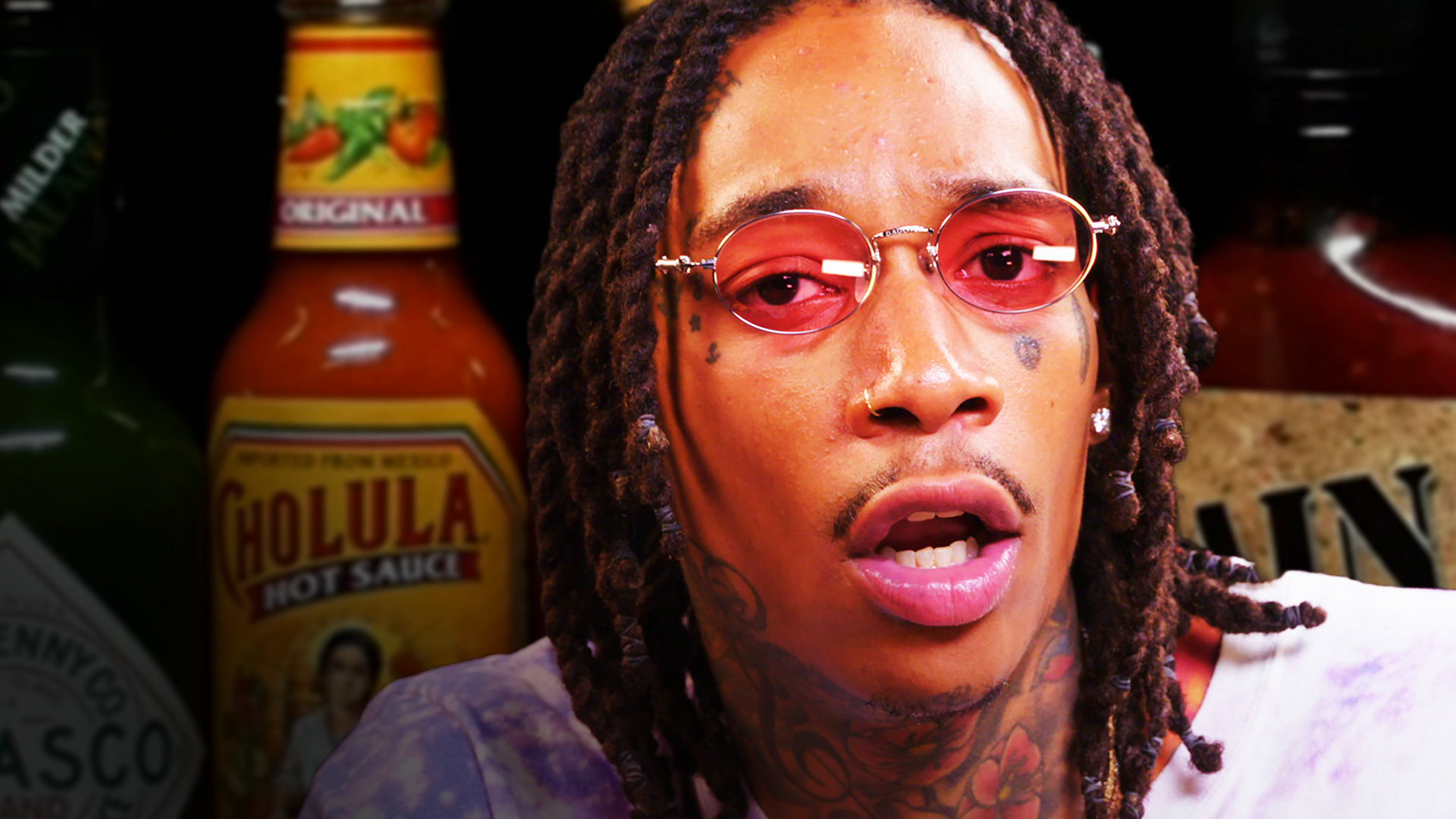 watch wiz khalifa take on the hot ones challenge first we feast watch wiz k...