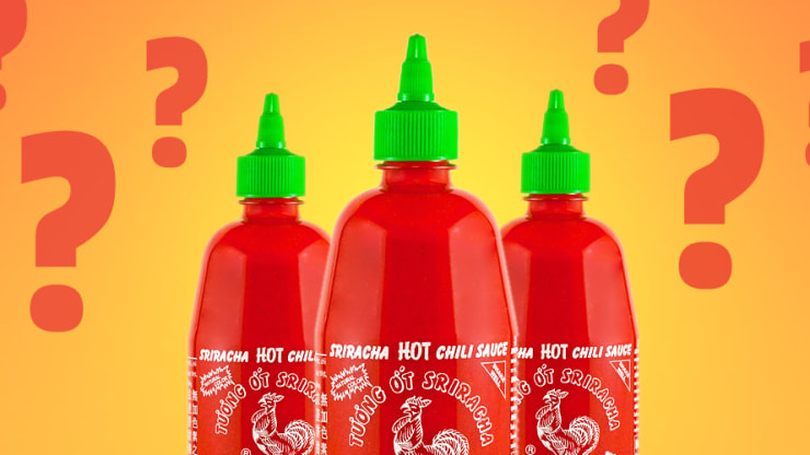 BAIT x Sriracha Men Baseball Jersey red