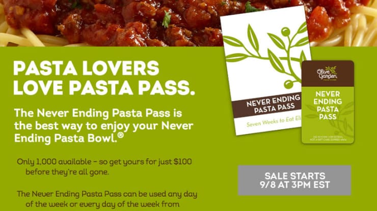 olive garden | First We Feast