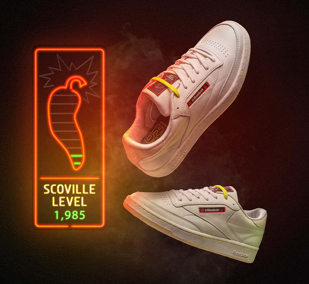 Hot Ones x Reebok Club C 'Mild'