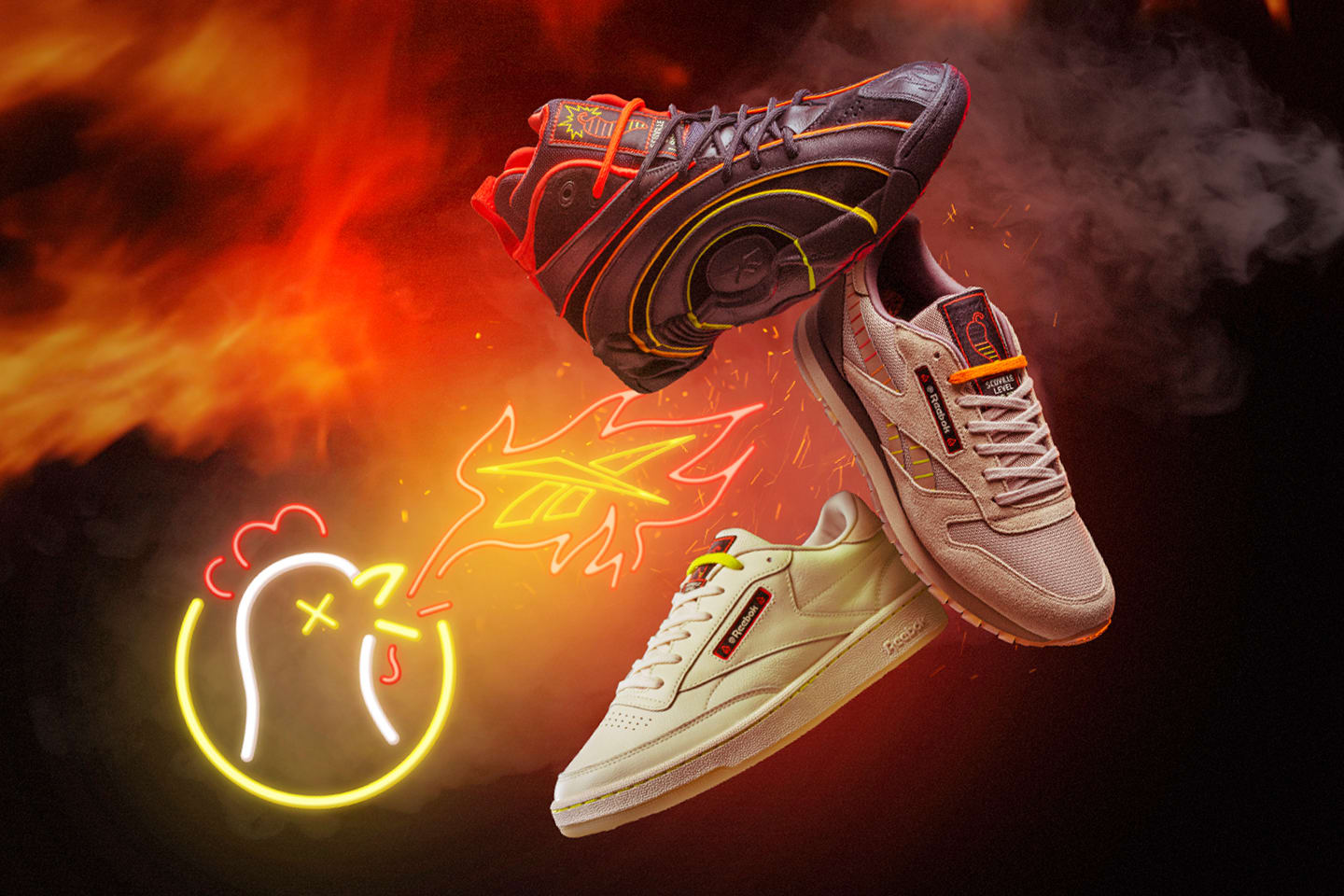 Hot Ones x Reebok Collection